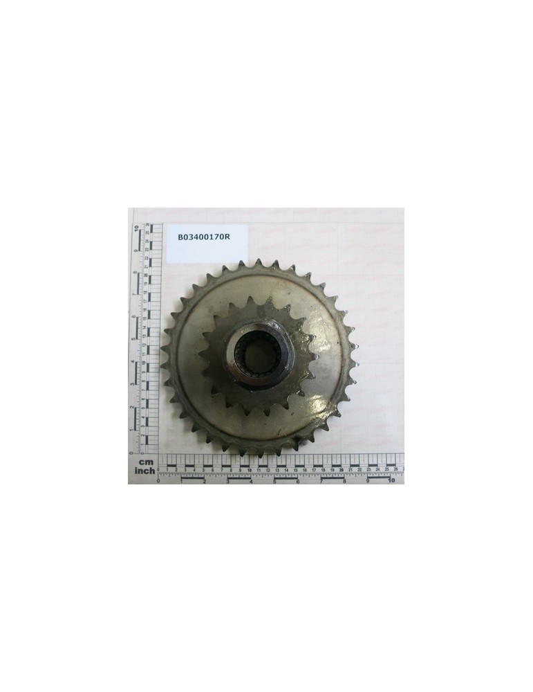 GEAR Z-34/18_3/4\" WITH HUB