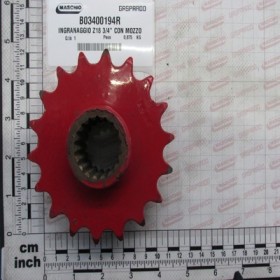 GEAR Z-18 3/4\" WITH HUB
