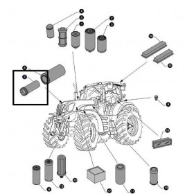 Filtru Aer Motor 87682992
