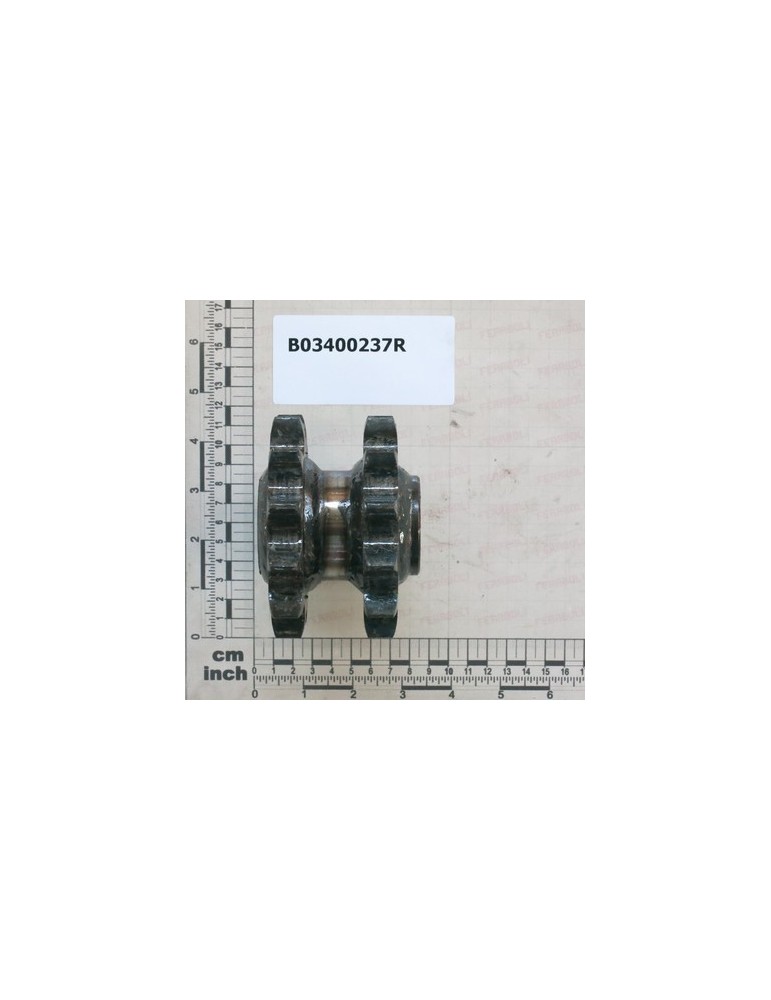 DOUBLE GEAR Z-12/21/1\" FOR RAK