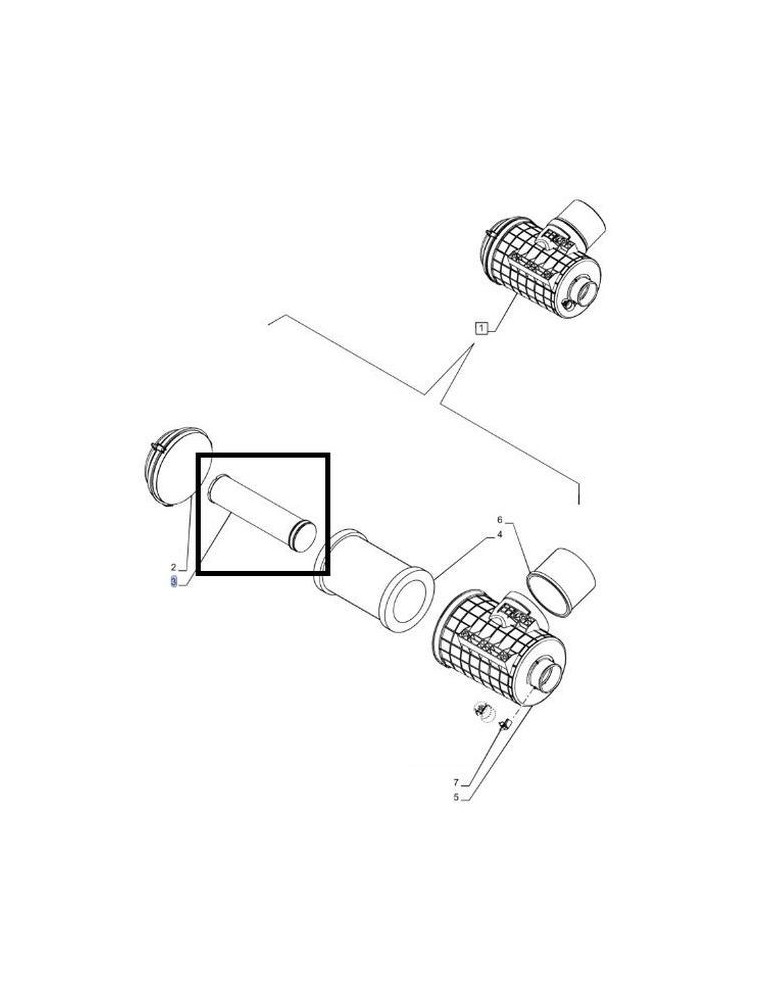 Filtru Aer Motor 87683000