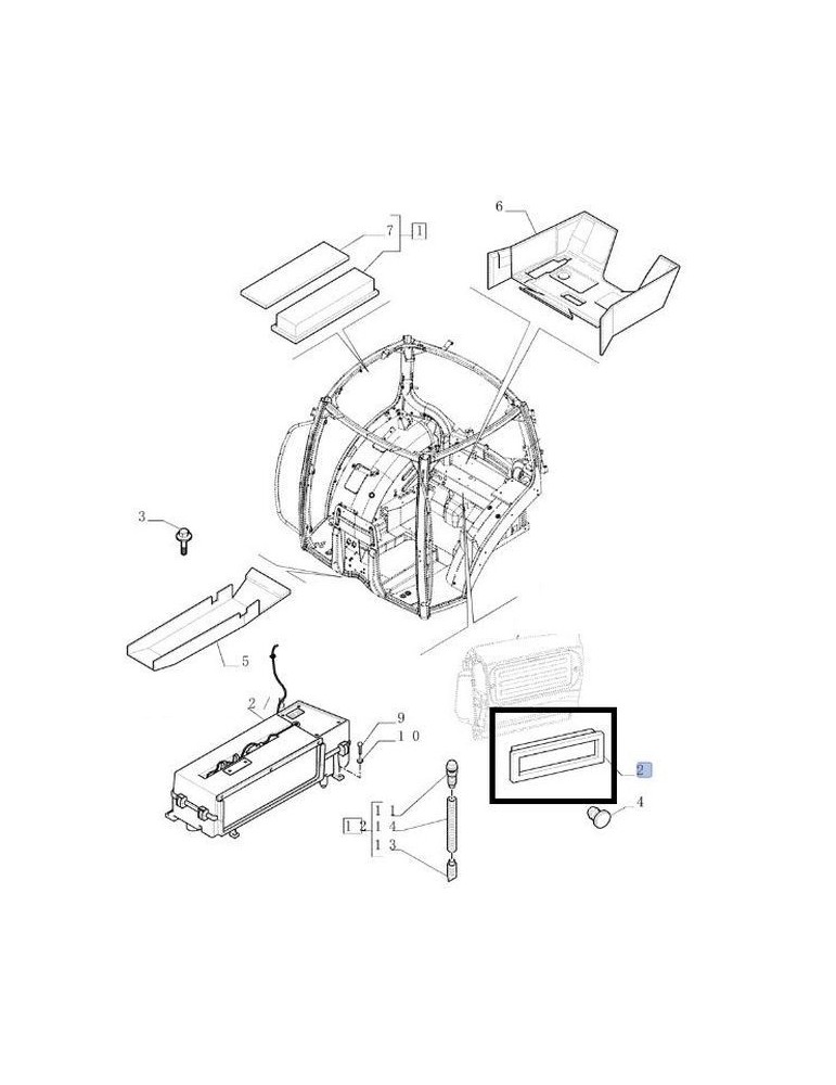 Filtru Aer Cabina 87726699
