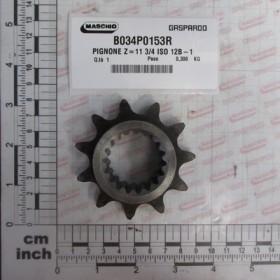 PINION  Z-11 3/4 ISO 12B-1