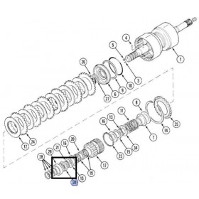 Case IH Rulment A188709