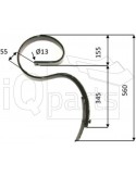 S-tine with share 45x10x560 