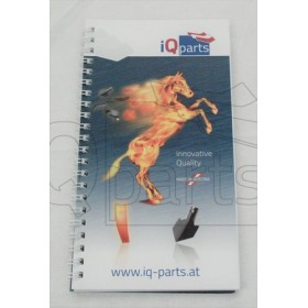 notepad IQ-Notizblock spiralgebunden 10,5x19,6 cm