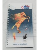 notepad IQ-Notizblock spiralgebunden 10,5x19,6 cm