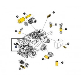 Filtru Aer Cabina 84058793