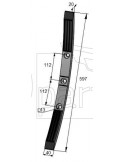 Cultivator Point 506068  40x20x600 Diamant Hardface