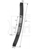 Cultivator Point 506068 40x20x600 Hardface 