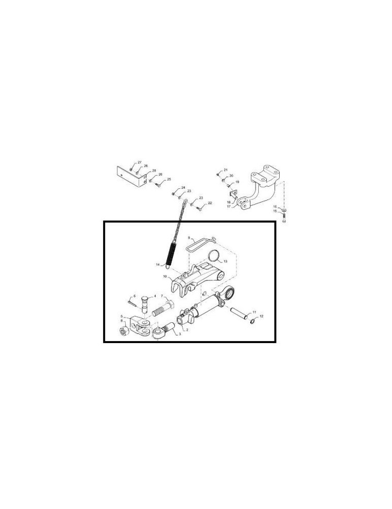 Case IH Stabilizator Tirant Lateral 47539774