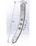 Cultivator Point 447152 TOP DOWN  50x20x500 