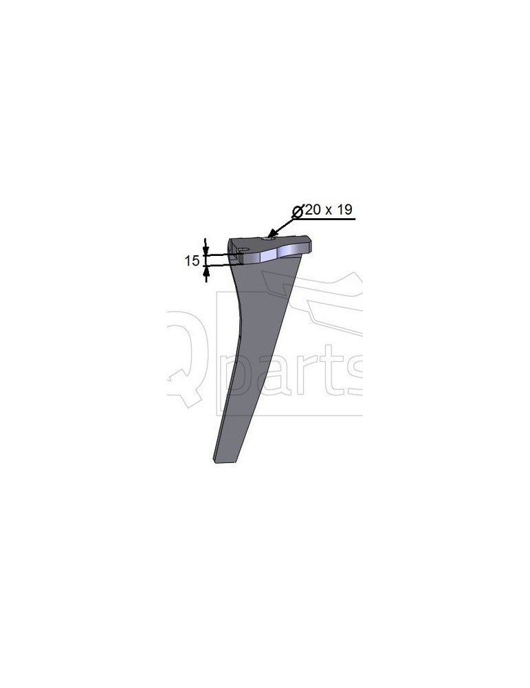 Harrow Tine  KZ2 02 