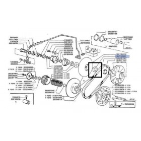 Laverda Distantier Variator Toba 320743050