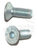 Screw SENKSCHRAUBE M.SCHLITZ M6X16 -8.8 VZ DIN 963