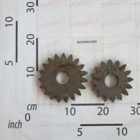 PAIR OF GEARS Z-16/19 BYPY