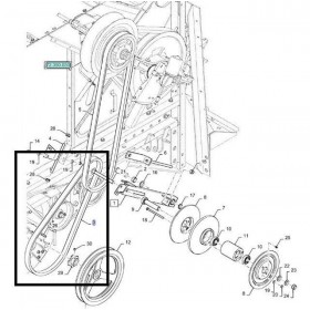 New Holland Curea 9515076 301146A1