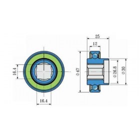 FKL Rulment SLE 47-16S-2RS