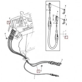 John Deere Cablu AL169063