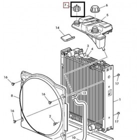 John Deere Capac Vas Expansiune AL78005