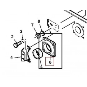 John Deere Carcasa Rulment Z75881
