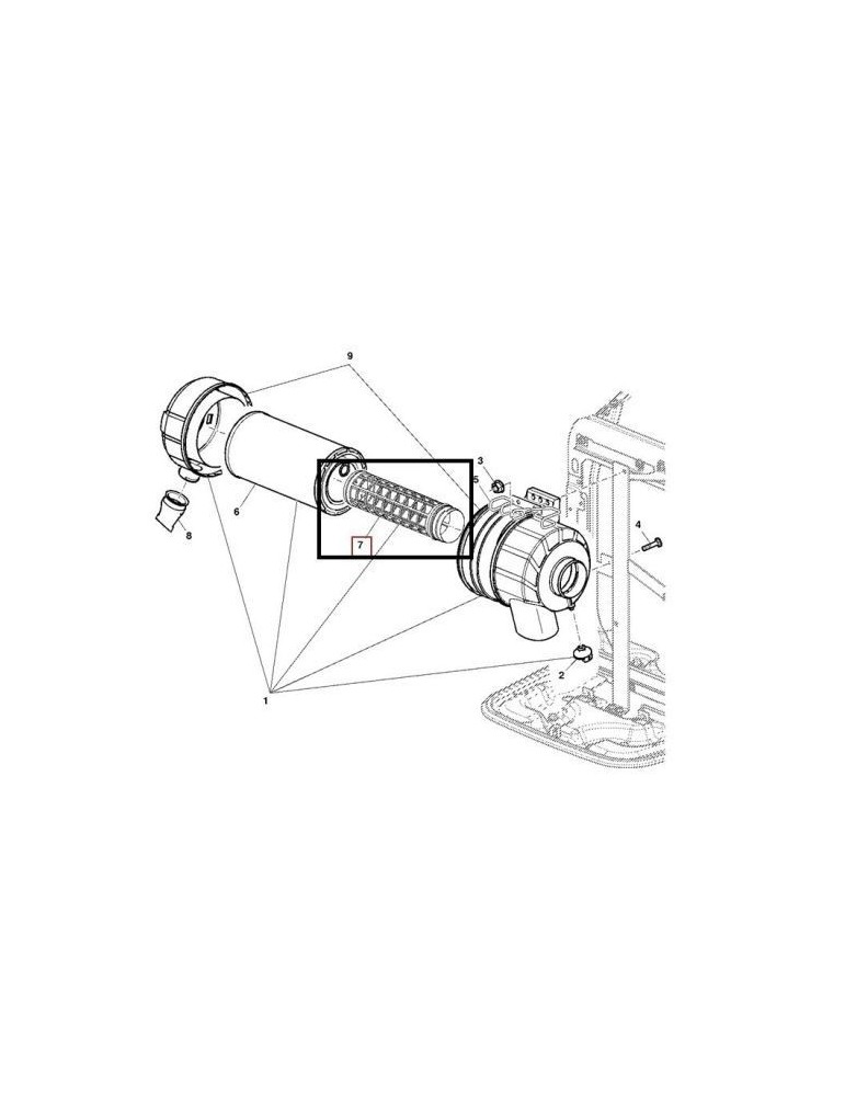 John Deere Filtru Aer Motor AL174812