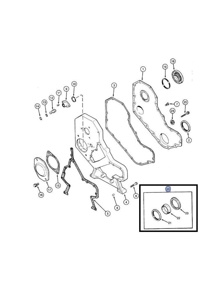 Case IH Kit Garnituri J904353