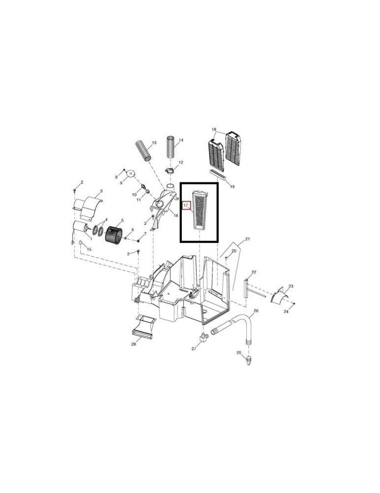 John Deere Filtru Aer Cabina AH115836