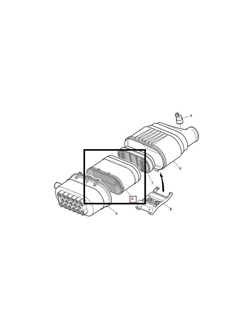 John Deere Filtru Aer Motor AL172781