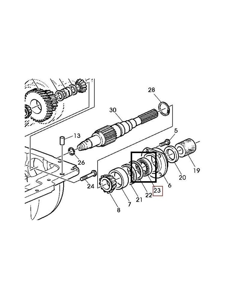 John Deere Garnitura AL79750