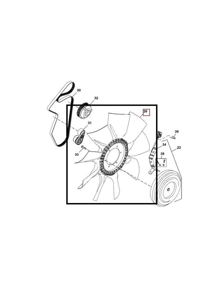 John Deere Paleta RE245935
