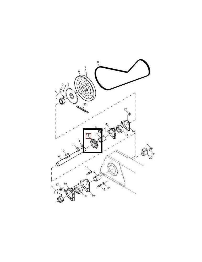 John Deere Pinion H177988