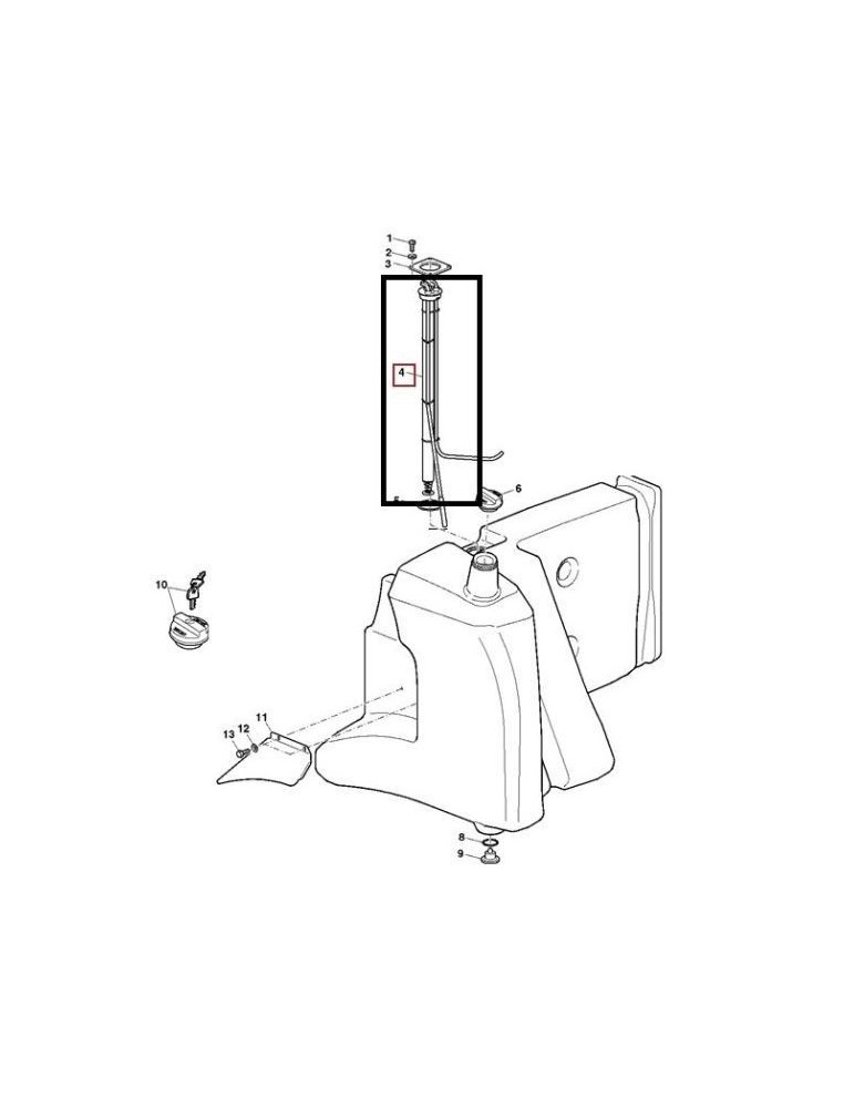 John Deere Sonda Combustibil AL164569