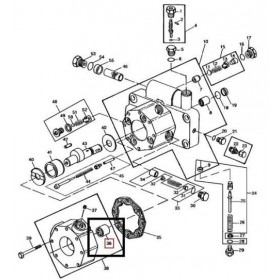John Deere Rulment JD9858