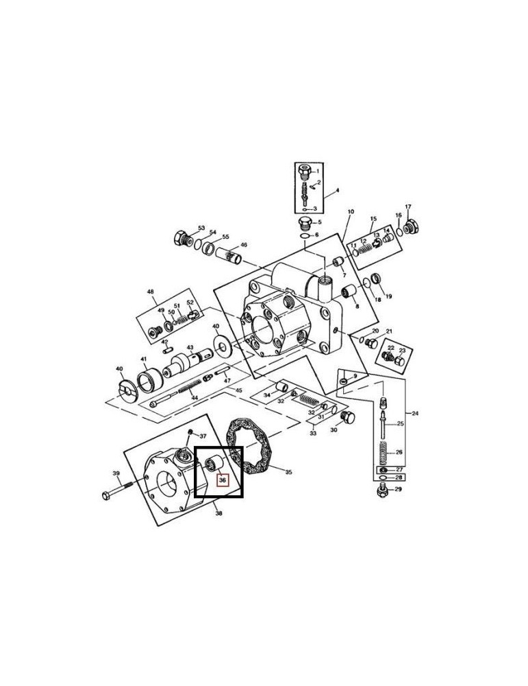 John Deere Rulment JD9858