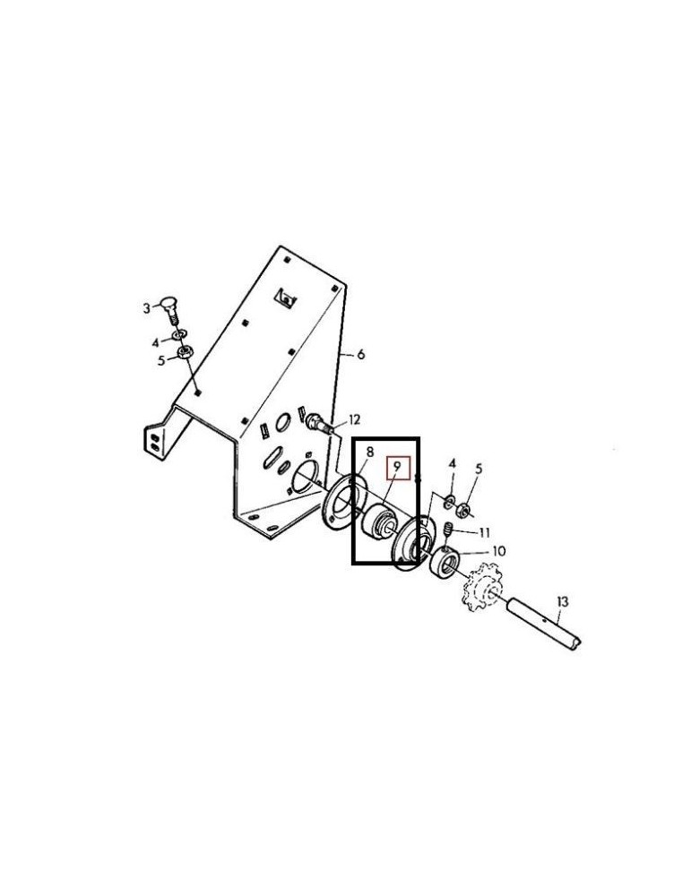 John Deere Rulment JD39102