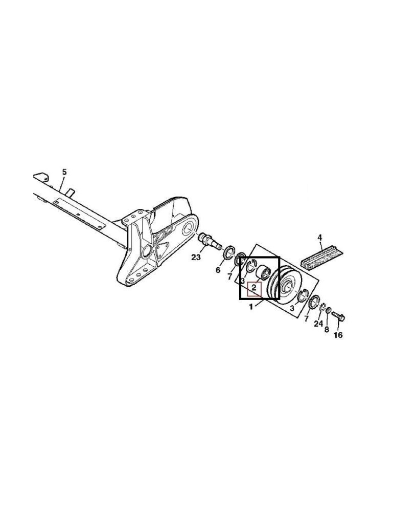 John Deere Rulment AZ64070