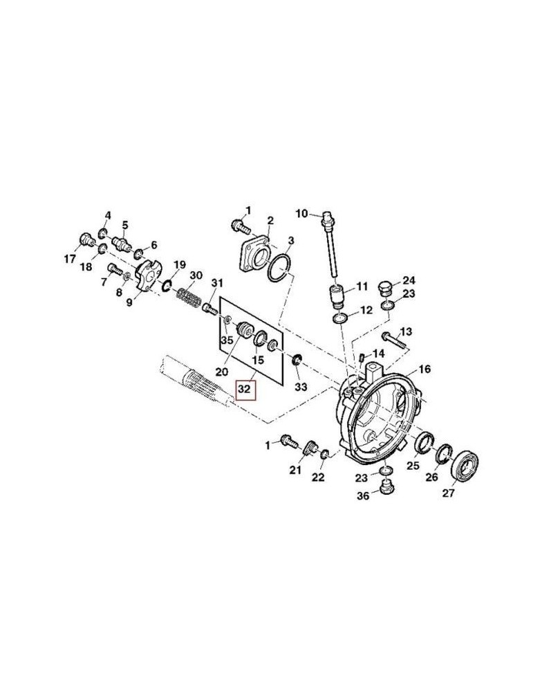 John Deere Piston AH208250