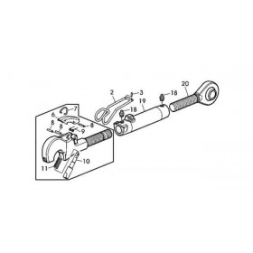 John Deere Carlig Tirant AL159964