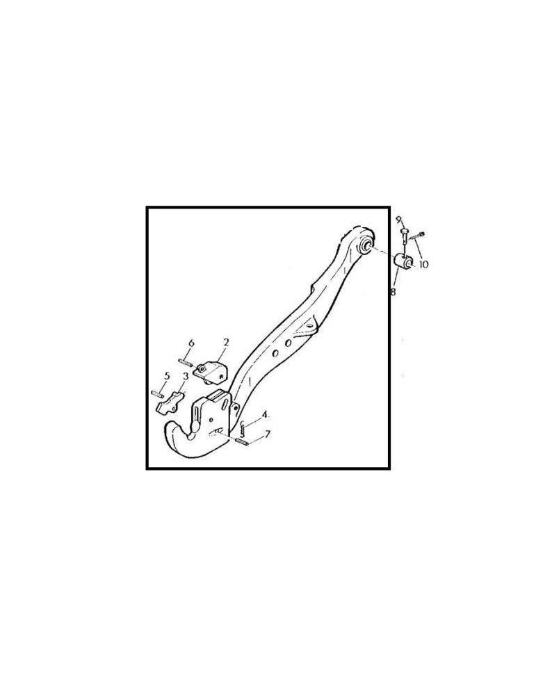 John Deere Tirant Stanga AL117730