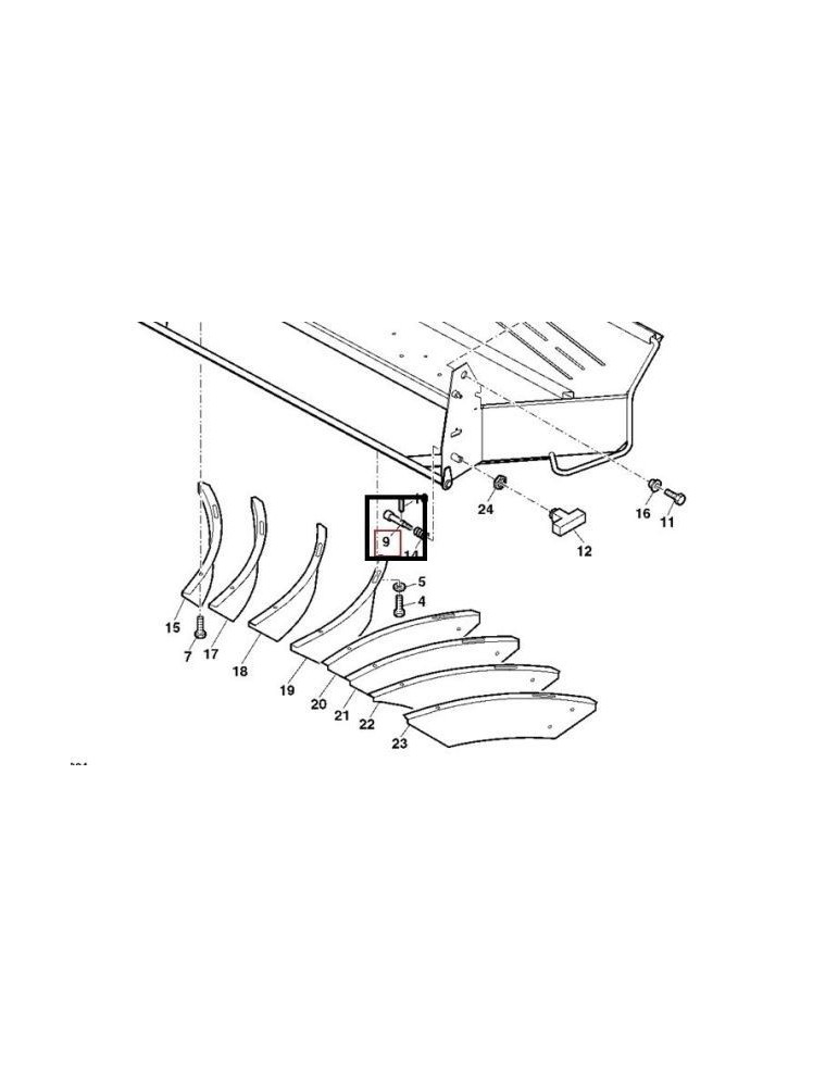 John Deere Surub Z71981