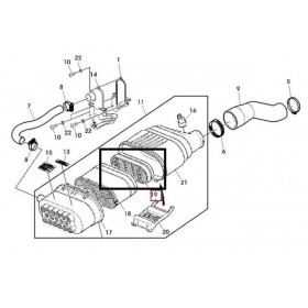 John Deere Filtru Aer Motor AL150288