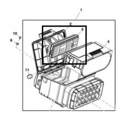 John Deere Filtru Aer Motor AL215054