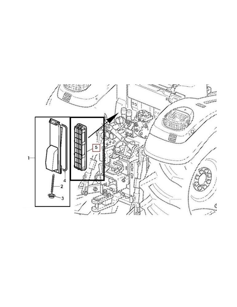 John Deere Filtru Aer Cabina AL177185