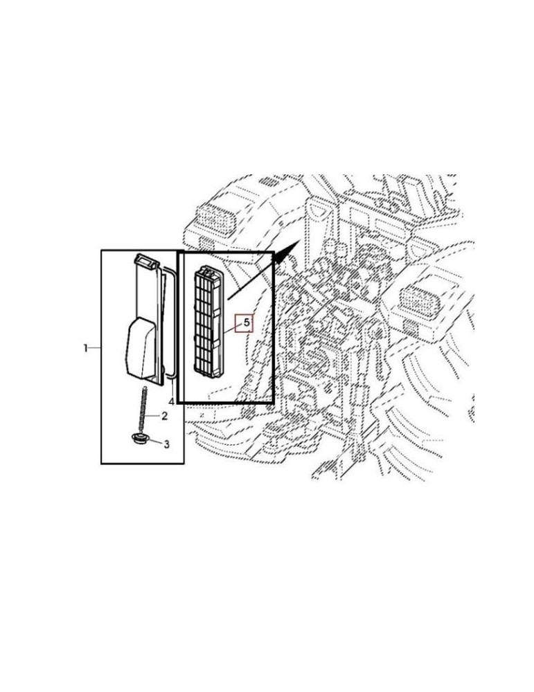 John Deere Filtru Aer Cabina AL177184