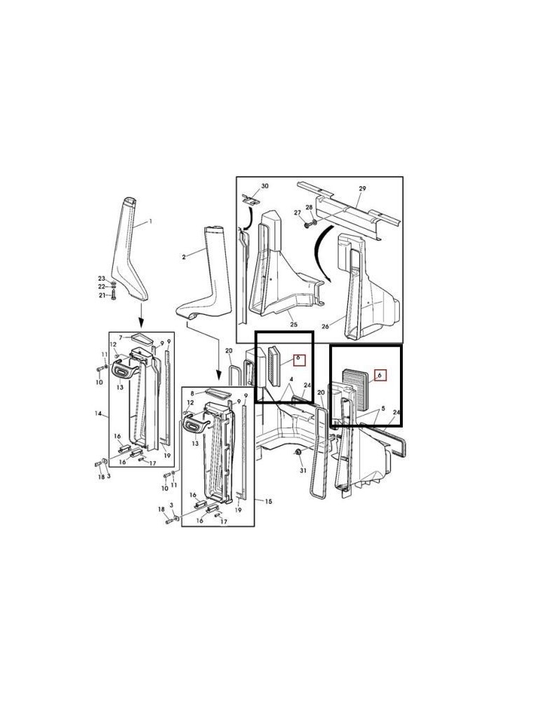 John Deere Filtru Aer Cabina L152026