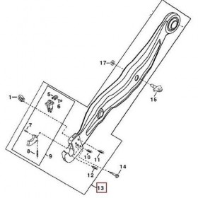 John Deere Brat Tirant Stanga RE292114