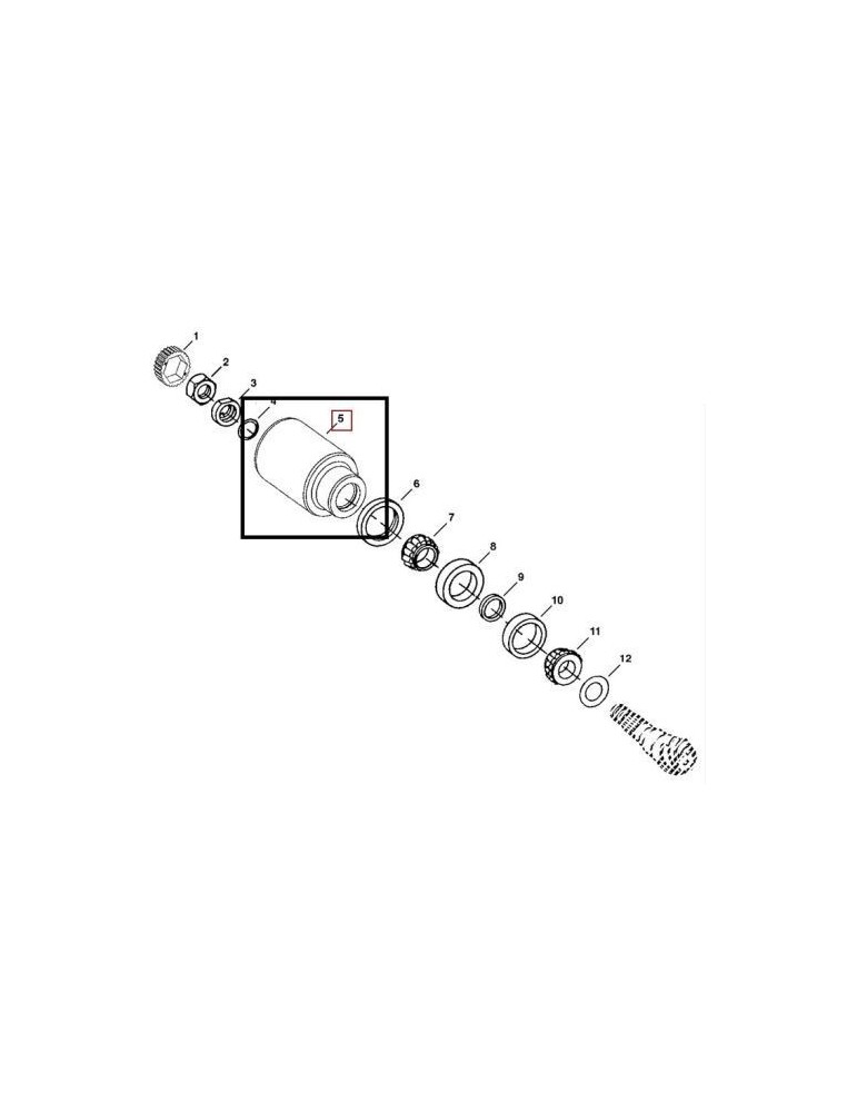 John Deere Cuplaj R136343