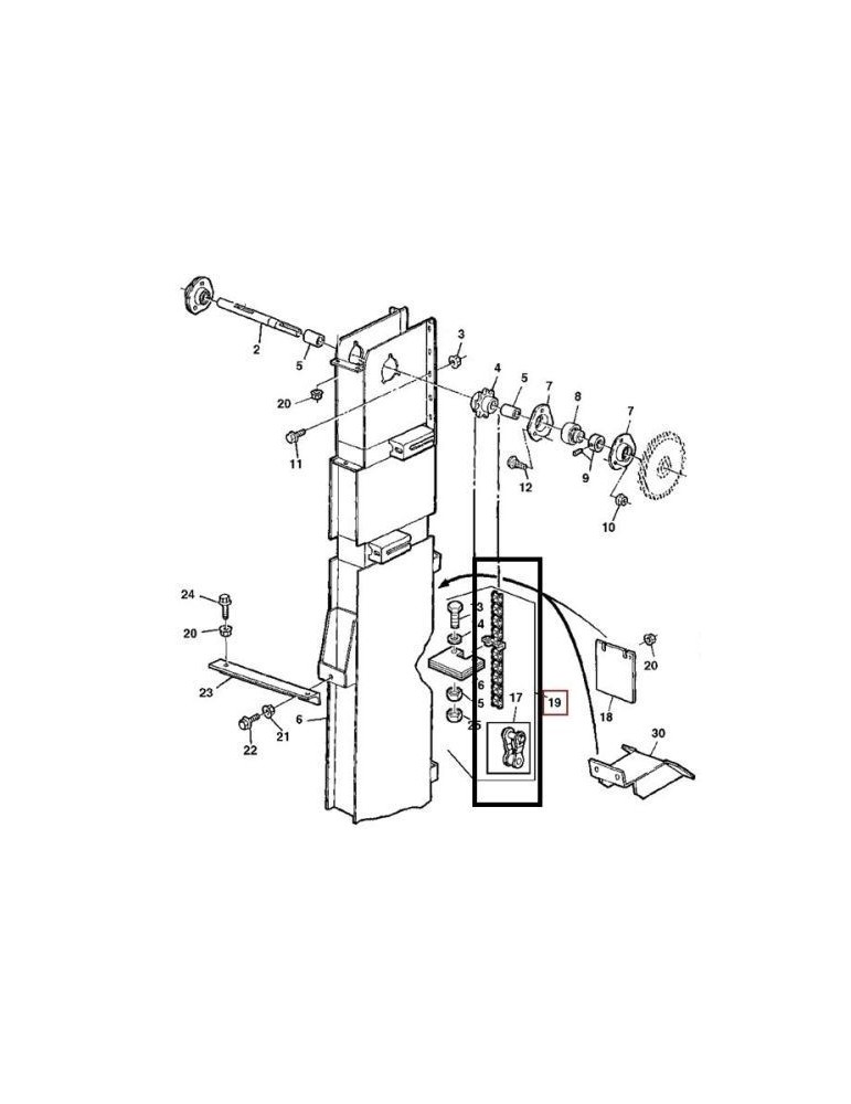 John Deere Lant Colector AZ52338