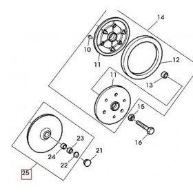 John Deere Roata Tasare AA34350